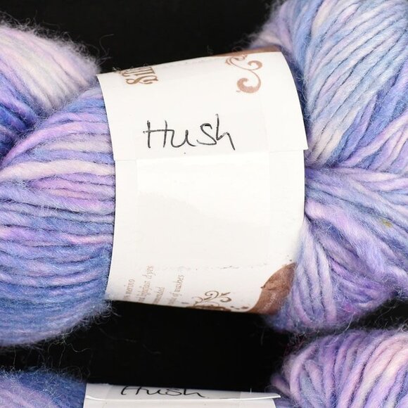 Hedgehog Fibres Silk Merino Singles Yarn 2 Skeins Hand-Dyed Hush - Picture 4 of 4